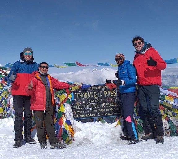 Annapurna Circuit Trek 19 days.