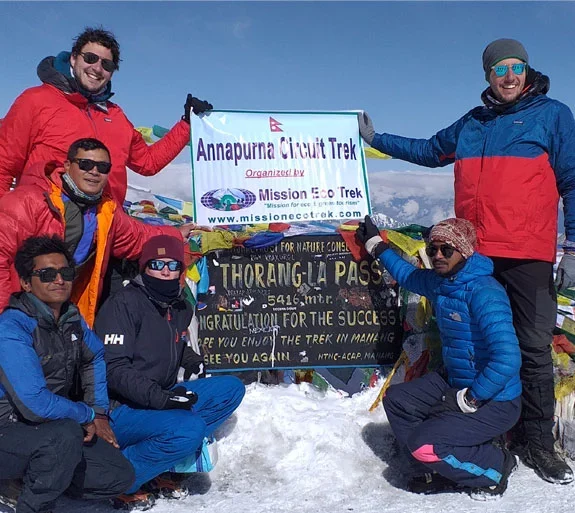 Nepal Annapurna Circuit Trek 19 days.