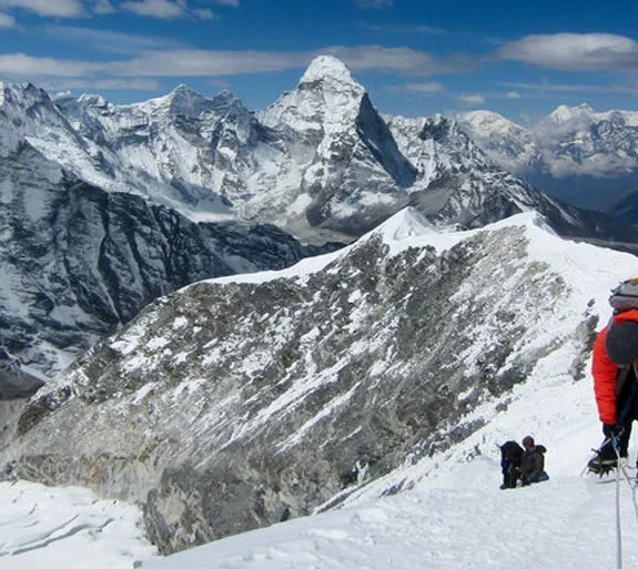 Lobuche Island Peak Climbing.